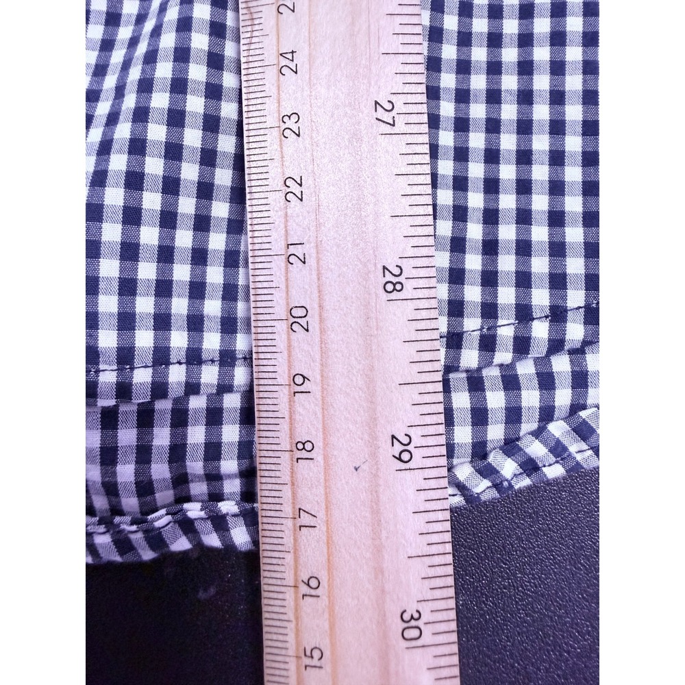 Columbia PFG Super Bonehead Shirt Mens Small Auburn Tigers Gingham Fishing Blue - Picture 13 of 14